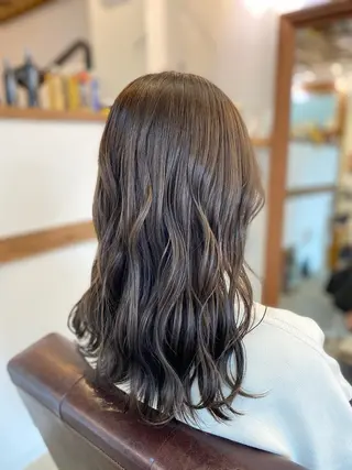 ロング カラー 木宮 美緒のヘアスタイル