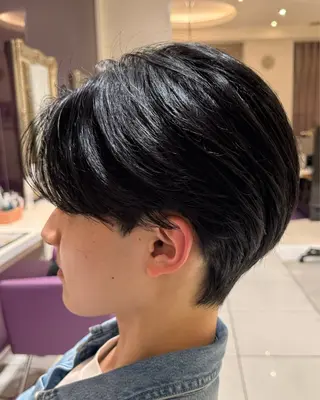 パーマ メンズ 玉置 晴太郎のヘアスタイル