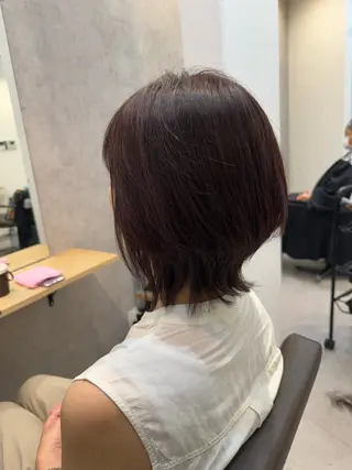 セミロング カラー 似合う髪型見つけます AYAKAのヘアスタイル