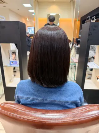 ミディアム 秋山 空澄のヘアスタイル