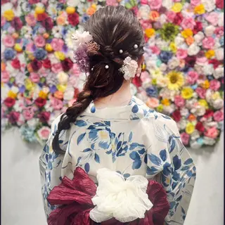 ロング ヘアアレンジ 1日中崩れない❤︎へ アメイク/SAORIのその他イメージ