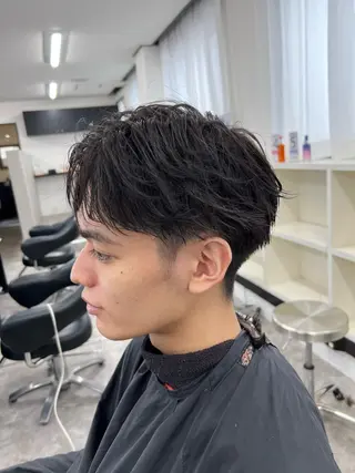 ショート メンズ C'LD Hair トモヤのヘアスタイル