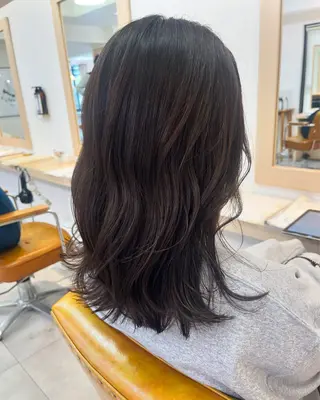 パーマ 金山/透明感カラー ヘッドスパ/hinaのヘアスタイル