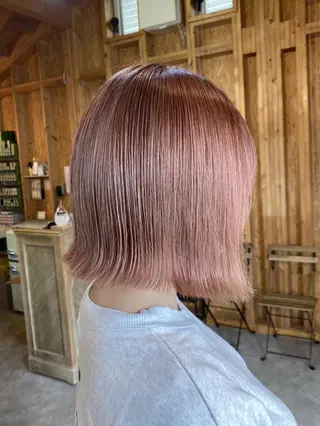 ショート 💕モテベージュ 🧡NANAKO🧡のヘアスタイル