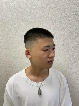 ショート メンズ 代表 武田晃英のヘアスタイル