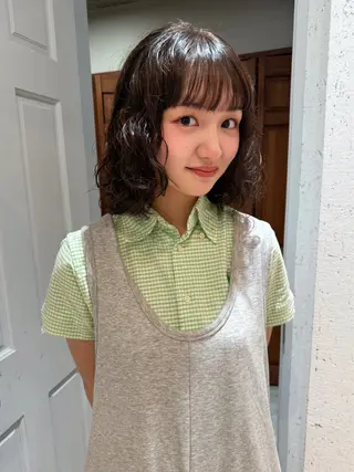 ショート カラー パーマ mai / linoah˚✧のヘアスタイル