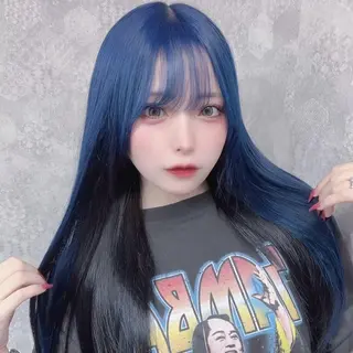 ロング カラー ダメージレスブリーチ RIKU🎨のヘアスタイル