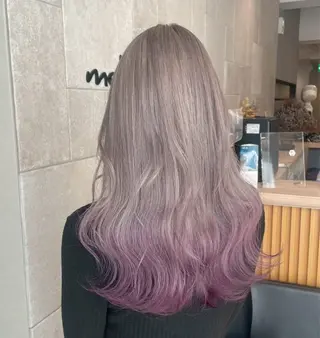 ロング ブリーチ/カラー haruka  🎀のヘアスタイル