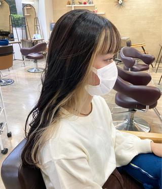 ロング カラー 植田 敬太のヘアスタイル
