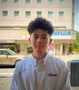 メンズ UMM daichi メンズパーマのヘアスタイル