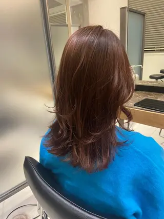 セミロング カラー APOLLO♡ ＭＩＯのヘアスタイル