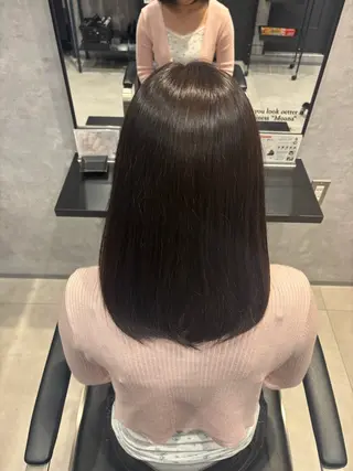 ミディアム カラー 長橋 ももかのヘアスタイル