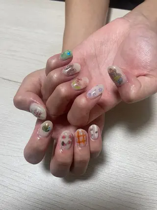 ネイル gratia れいなのネイルデザイン