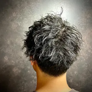ショート パーマ 代表 武田晃英のヘアスタイル