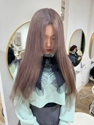 カラー 🌷柔らかクリーミー 🤍kirari🌷のヘアスタイル