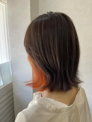 ミディアム 新福島店長 植松裕也のヘアスタイル