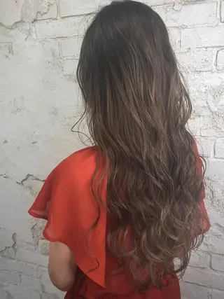 ロング カラー welring hair salonのヘアスタイル