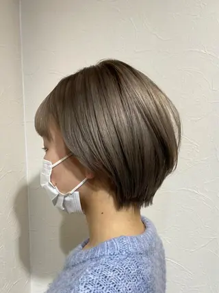 ショート カラー メンズ FUKUSHIMAのヘアスタイル