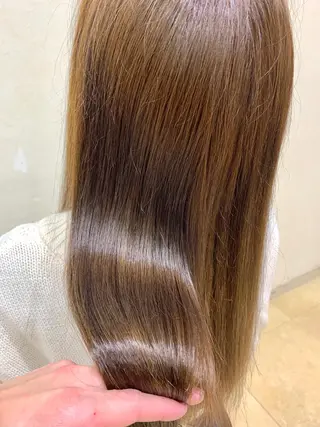 ロング 石沢 知康のヘアスタイル