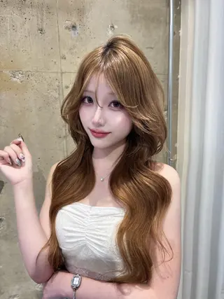 ロング 天神美容室 🎀hinaのヘアスタイル