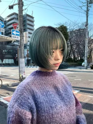 ショート 深澤 帆乃のヘアスタイル