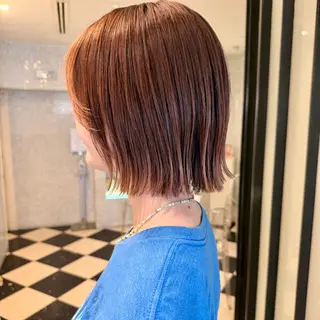 ショート カラー ✨ボブ✨顔矢場町/ 栄/パーマ/ないとのヘアスタイル