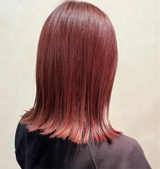 セミロング 佐々岡 亮介のヘアスタイル