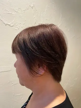 ショート 川村 瑠奈／艶髪／髪質改善のヘアスタイル