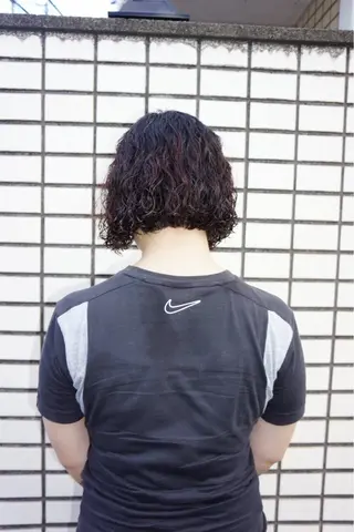 ショート パーマ 愛心manami HOPEのヘアスタイル