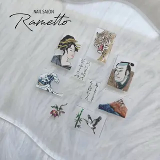 ネイル NAILSALON Ramettoのネイルデザイン