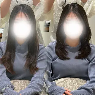 ロング レイヤーカット/ 髪質改善💘Ainaのヘアスタイル