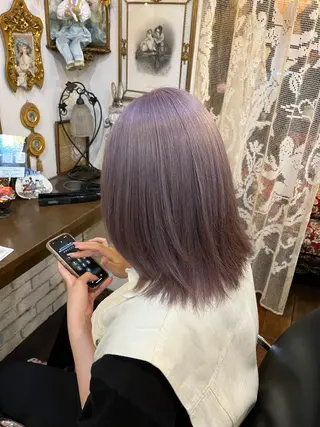 ミディアム シールエクステ sнiнoのヘアスタイル