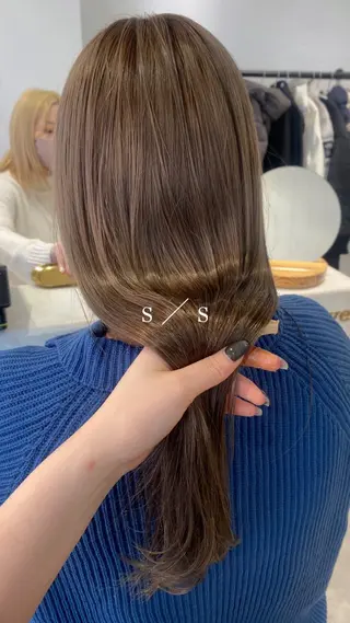 ロング カラー hair shioのヘアスタイル