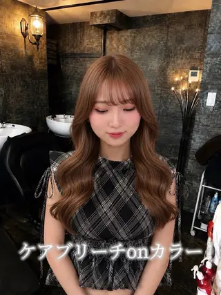 セミロング カラー 🫧そあん🫧大宮 カットモデル様募集中のヘアスタイル
