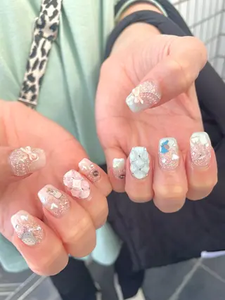 ネイル Nail ヌシん家 AKANEのネイルデザイン