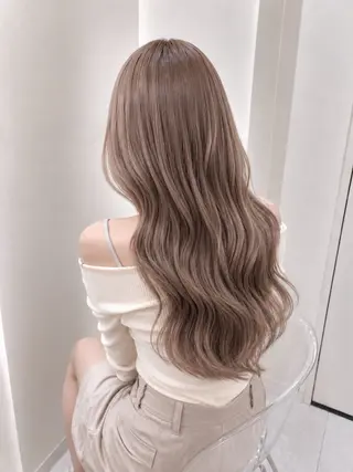 ロング カラー ヘアアレンジ 🧸ミルクティー特化 🧸MASAKIのヘアスタイル