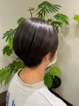 ショート Ang　山口 莉沙のヘアスタイル