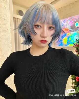 ショート カラー 圧倒的デザイン力 店長🎨RENAのヘアスタイル