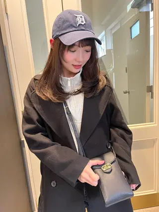 セミロング SIKI yuuna レイヤーカット🪽のヘアスタイル