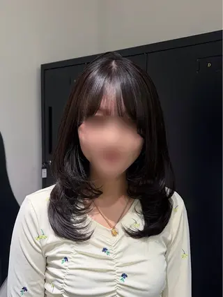 セミロング カラー limitみづき🌙 カラーのヘアスタイル
