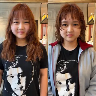ミディアム パーマ美容師 matsuのヘアスタイル