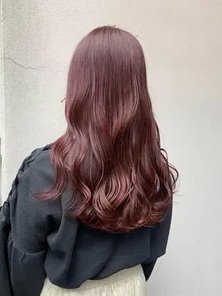 セミロング カラー 矢野 晃平のヘアスタイル