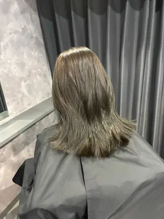 ミディアム nameless miichiのヘアスタイル
