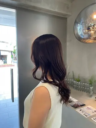 ロング カラー porto まなみのヘアスタイル