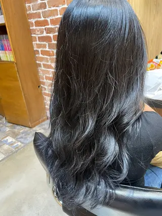 ロング そー たろーのヘアスタイル