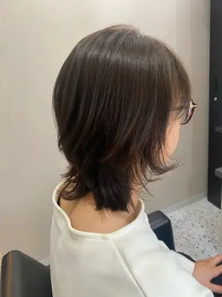 ミディアム カラー 美髪×髪質改善 🖤Yukineのヘアスタイル