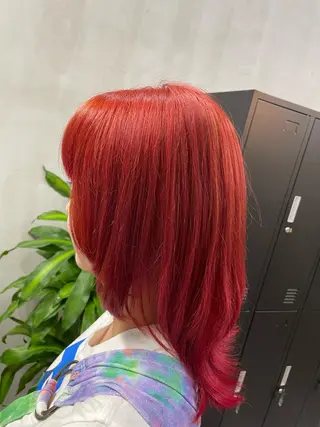 セミロング カラー ALLEN hair /まなのヘアスタイル