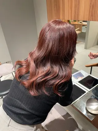 セミロング ショート⌇艶カラー ⌇ RIN🌙のヘアスタイル