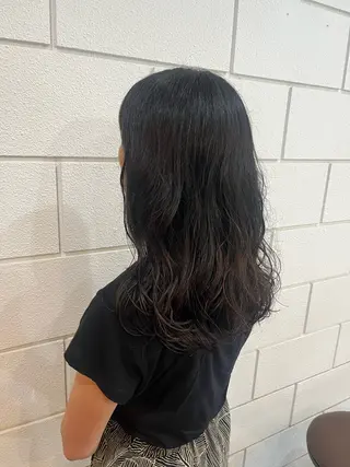 ロング パーマ 小沼采唯👧🏼 海好きオヌちゃんのヘアスタイル