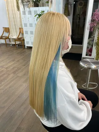 ロング カラー YURAGI🪴 FUTABAのヘアスタイル